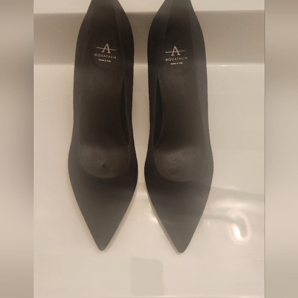 Melina Weatherproof Pointed Toe Pump Aquatalia - Picture 8 of 16